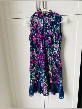 EP New York womens XS patterned dress tennis pockets workout